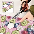 thumbnail image 6 of Yayeee Faucet Mat for Kitchen Sink 14.7" Diatomite Long Splash Guard Pad, Pink Blueberries, 2 Pack, 6 of 7