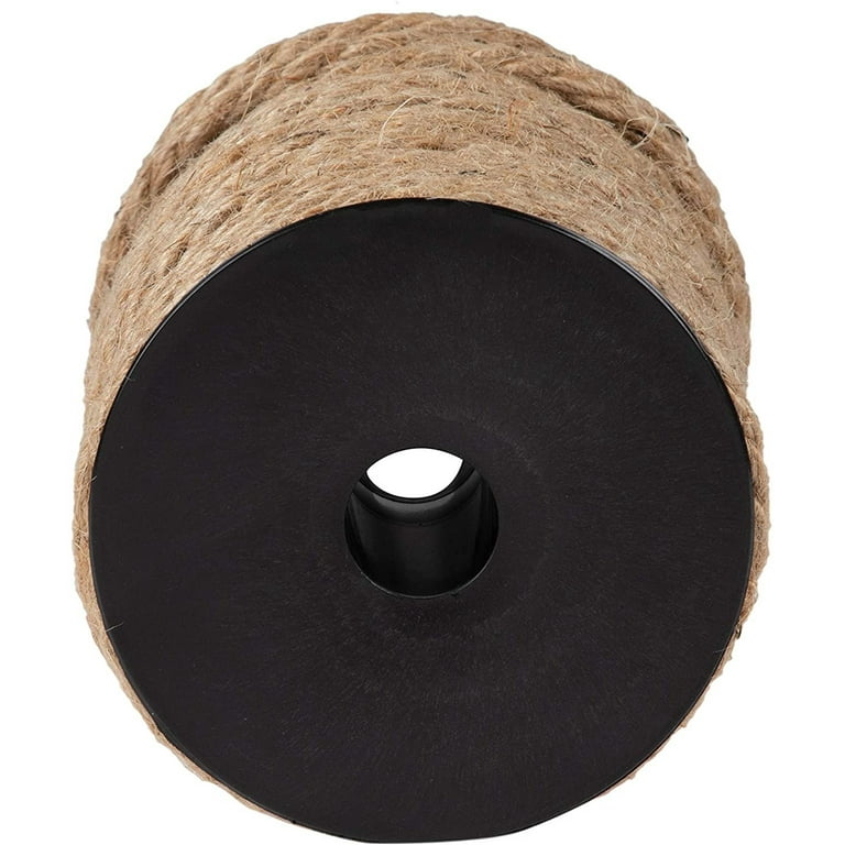 Thick Jute Hemp RopeThick Rope 8/10/12mm Natural Hemp Ropes Decking Jute  Rope 4 Strand Super Strong War Twisted Hemp Rope for Crafts 50M(Size:10MM