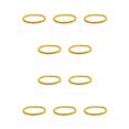 thumbnail image 3 of Qarigey Pulseras tobilleras con cuentas de arroz coloridas cadenas tobilleras coloridas hechas a mano Boho multiusos tobilleras elegantes para seis 10piezas, 3 of 6