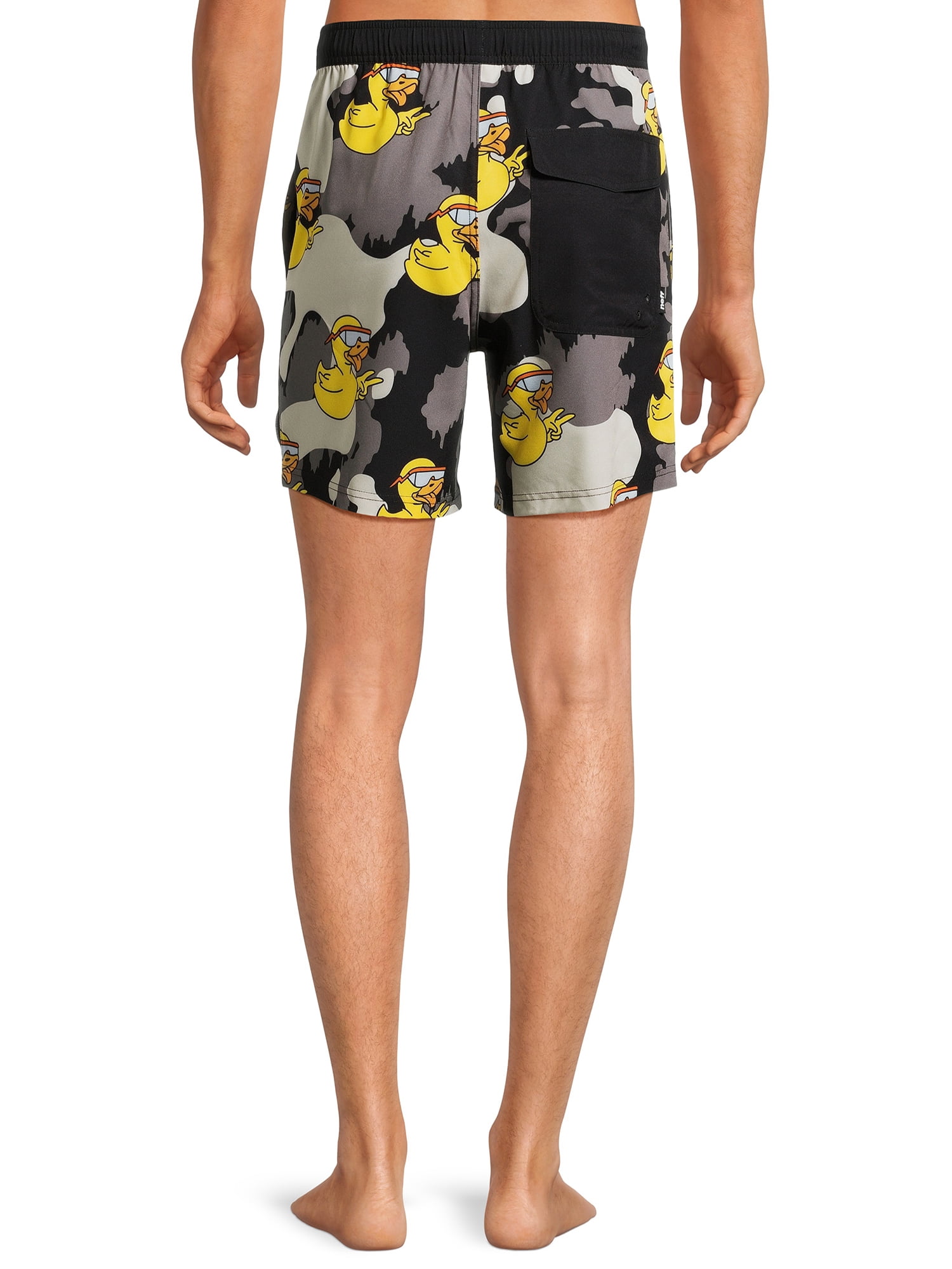 Neff x Disney Shorts Hawaiian Swim Walk Mickey Mouse Mens fashion XL NWT Swim Trunks