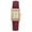 ZA-Red, variant on YATLTE Vintage Women's Rectangle Wrist Watch, Thin Elegant Simple Square Quartz Watches with Leather Strap, Waterproof Analog Watches for Females Students Ladies
