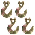thumbnail image 2 of US Cargo Control 3/8 Inch Clevis Slip Hooks (4-Pack), Grade 70 Clevis Hooks for Tie Down Chain, Trailers, and Load Binding Applications, 6,600 LBS Working Load Limit, Yellow Zinc Chromate, 2 of 4