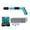 Green, variant on Sylvtty Nail Device Wall Fastening Power Tool with Ergonomic Non-Slip Handle Adjustable Manual Concrete Nail Machine Household Woodworking Tool