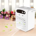 thumbnail image 1 of Xihbxyly Oferta del día Liquidación Ventilación del doméstico, refrigerante de pequeño, refrigerante de dormitorio, escritorio, humidificador de pulverización, mini, silencioso, móvil, 1 of 7
