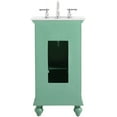 thumbnail image 7 of Elegant Lighting VF12319AW-VW Otto 18" Free Standing Single Basin Vanity Set - Off White, 7 of 7