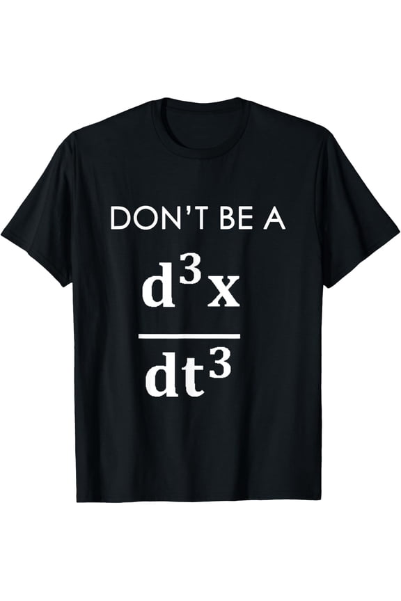 t-shirtDon't Be A JERK d3x / dt3 Math Pun Math Gag T-Shirt mens t shirtblackwomenfunnymisfitsmenjourney