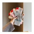 thumbnail image 4 of Yoyauz Winter Warm Touch Screen Gloves, Knitted Gloves, Men's & Women's (Christmas Snowman), 4 of 6