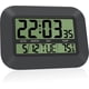 thumbnail image 1 of Silent Desk Clocks Digital Wall Clock Simple Large LCD Alarm Clock with Temperature Calendar for Home Office (Night Black), 1 of 5