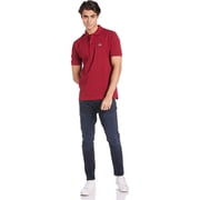 Lacoste Mens Short Sleeve Discontinued L.12.12 Pique Polo Shirt X-Large Bordeaux