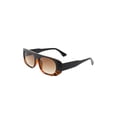 thumbnail image 4 of Rectangle Retro Oval Fashion Flat Top Sunglasses, 4 of 11