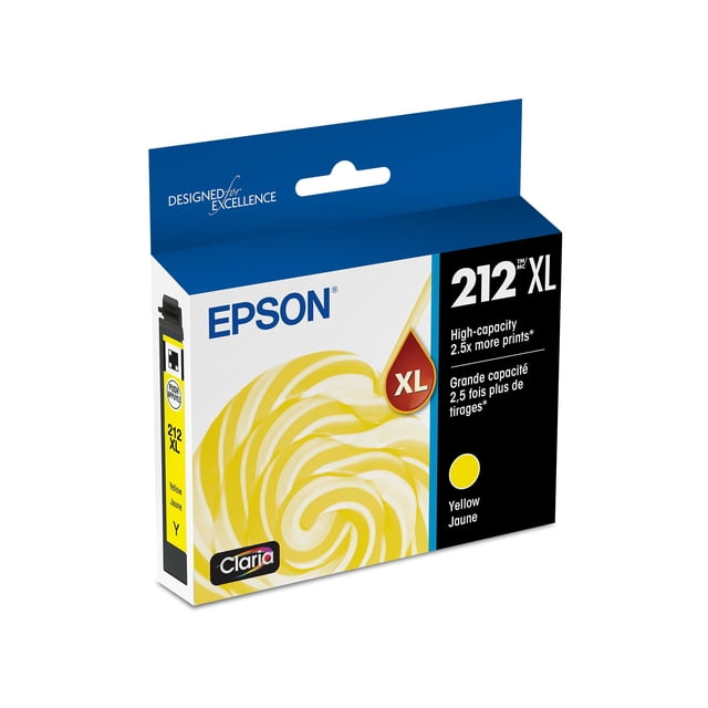 Cartucho de tinta Epson 212 Claria High Capacity Amarillo T212XL420-S