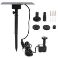 thumbnail image 1 of Solar Powered Fountain Outdoor 5V Floating Bird Bath Fountain Landscap ND Water Fountain, 1 of 7