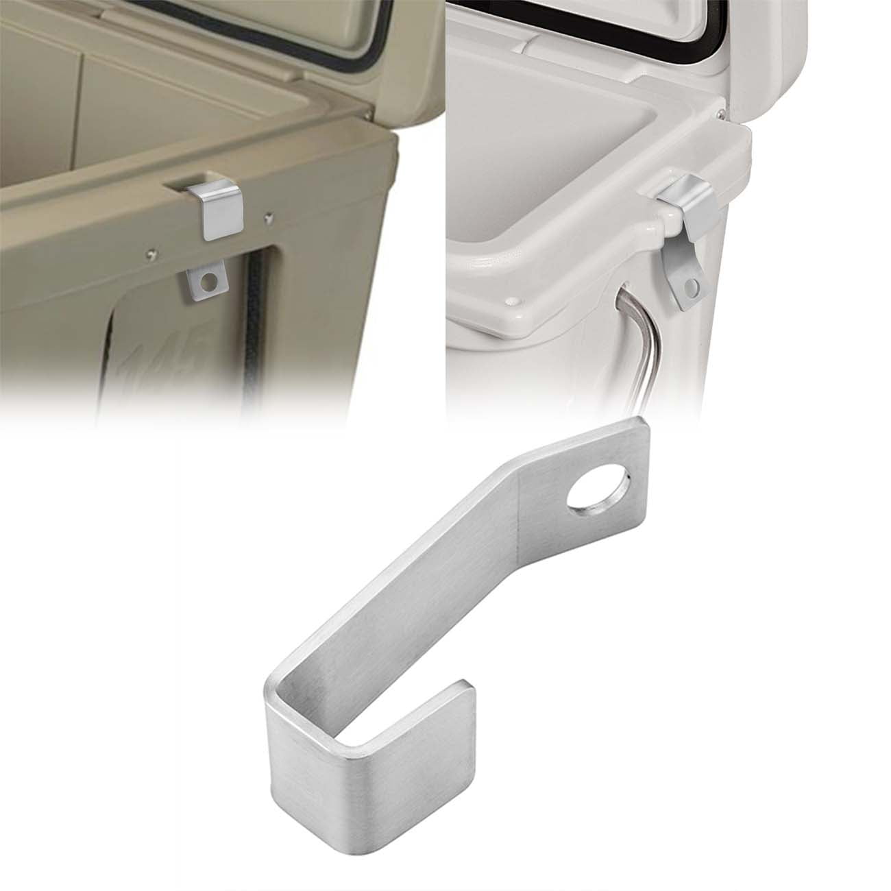 WEISEN Heavy Duty Steel Cooler Lock Bracket Tie Down Accessories Fit