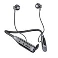 thumbnail image 1 of A12 Auriculares Bluetooth 5.0 Montados en el Cuello Auriculares GráFicos Enchufables InaláMbricos de Larga Espera Semi-In-Ear TWS Negro, 1 of 5
