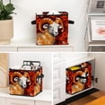 thumbnail image 6 of Aries Constellation Foldable Clothes Storage Organizer Bins with Handle, 10.8"x10.5"x10.6", Large Capacity, 6 of 6