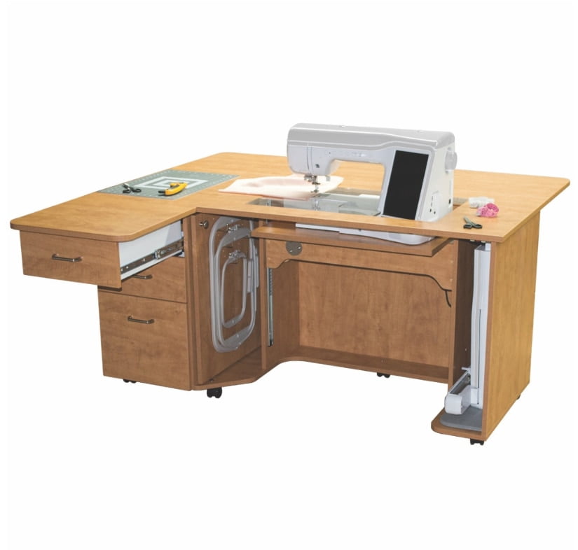 Horn 6380EL Electric Lift, Sewing, Embroidery and Quilting Cabinet