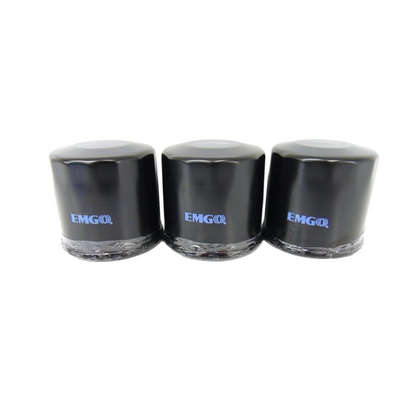 Qty 3 Emgo Oil Filters 10-55660 fits Suzuki 92-up GSXR 600 90-05 GSX 600F Katana
