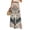 Green, variant on WTOBBY Women's Casual Halloween Print Elastic Waist Drawstring Pockets Wide Leg Straight Trousers, Seasonal Novelty Comfort Pants,Beige L