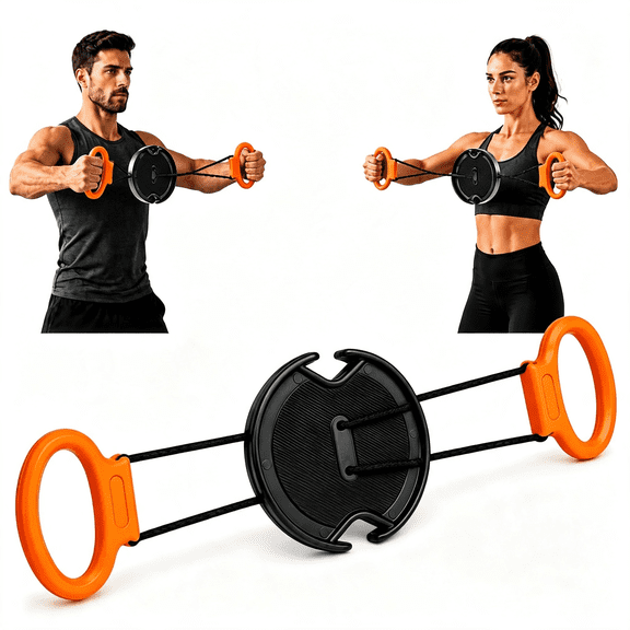 BESTSKY Flywheel Arm Trainer for Men & Women, Portable Chest and Arm Workout Equipment, Upper Body Resistance Trainer for Arms, Shoulders, Back and Forearms, Home Gym Twister Exercise Device