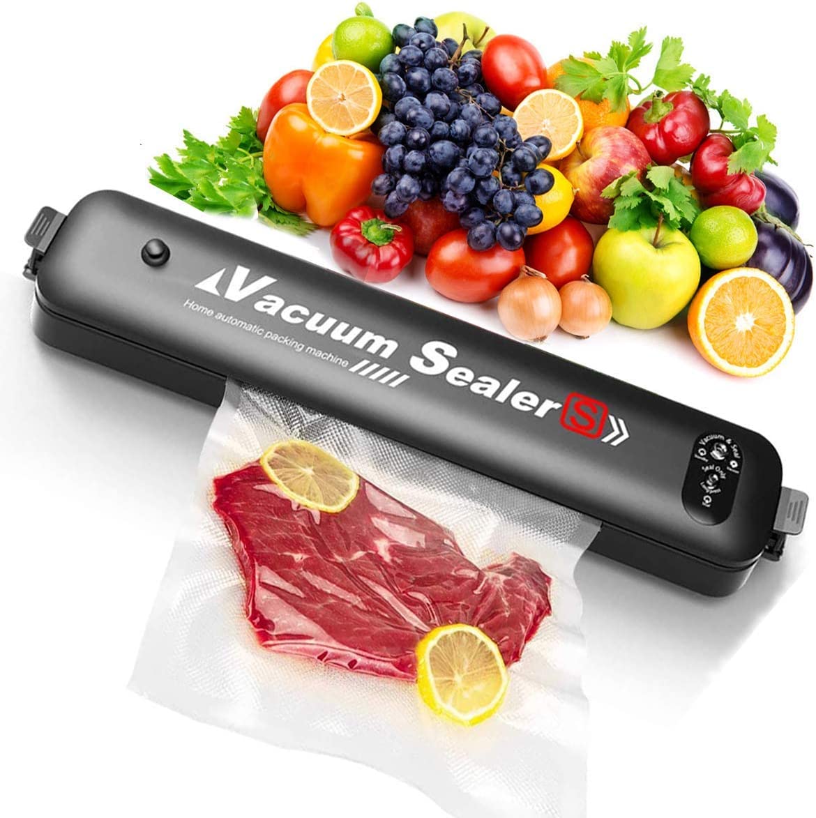 Vacuum Sealer, Upgraded Automatic Food Preservation Vacuum Air Sealer