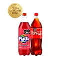 thumbnail image 1 of Pack de refresco Coca Cola original 1.5   + Fanta sabor fresa 1.5 l, 1 of 3