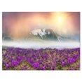 thumbnail image 2 of Fleurs de Crocus de Printemps - Impression d'Art Photo Paysage sur Toile, 2 of 3