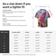 thumbnail image 5 of Fotbe Rainbow Melting Ice Cream Camisa Estampada de Manga Corta para Hombre, Casual de Verano, Estilo Playero, Sin Arrugas-4X-Large, 5 of 5