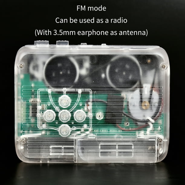 Lecteur De Cassette Portable, Baladeur Bluetooth Avec Alimentation