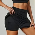 thumbnail image 4 of Yuanlong Womens Skirts Ladies Summer Athleisure High Waisted Skort Skirt For Running Tennis Golf Gym Casual Mini Skirts, 4 of 9