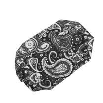Unique Bargains 1 Pc Fashion Pattern Wide Headwrap for Women Dark Gray