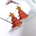 thumbnail image 2 of Pendientes de Navidad de dibujos animados de moda para mujer Pendientes de campana de Santa Wmkox8yi sjalhkljlk4529, 2 of 4