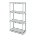 thumbnail image 2 of Gracious Living Knect-A-Shelf Système de Rangement Léger à 4 Niveaux (Lot de 3), 2 of 12