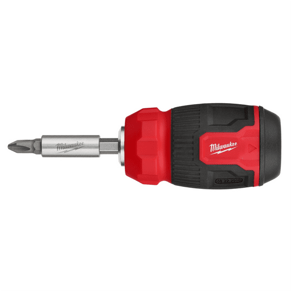 Milwaukee Tool 8-in-1 Compact Multi-Bit Screwdriver
