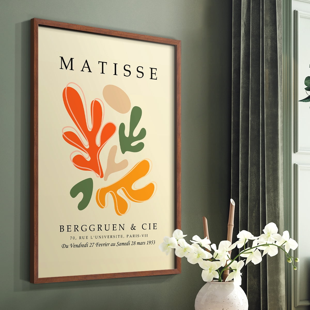 Matisse LXXXII Framed Print - Solid Wood