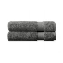 Delara Organic Cotton Luxuriously Plush Hand Towel Pack of 2 | GOTS & OEKO-TEX Certified | Premium Hotel Quality Towels | Feather Touch Technology|650 GSM Soft,Quick Dry & Ultra-Absorbent
