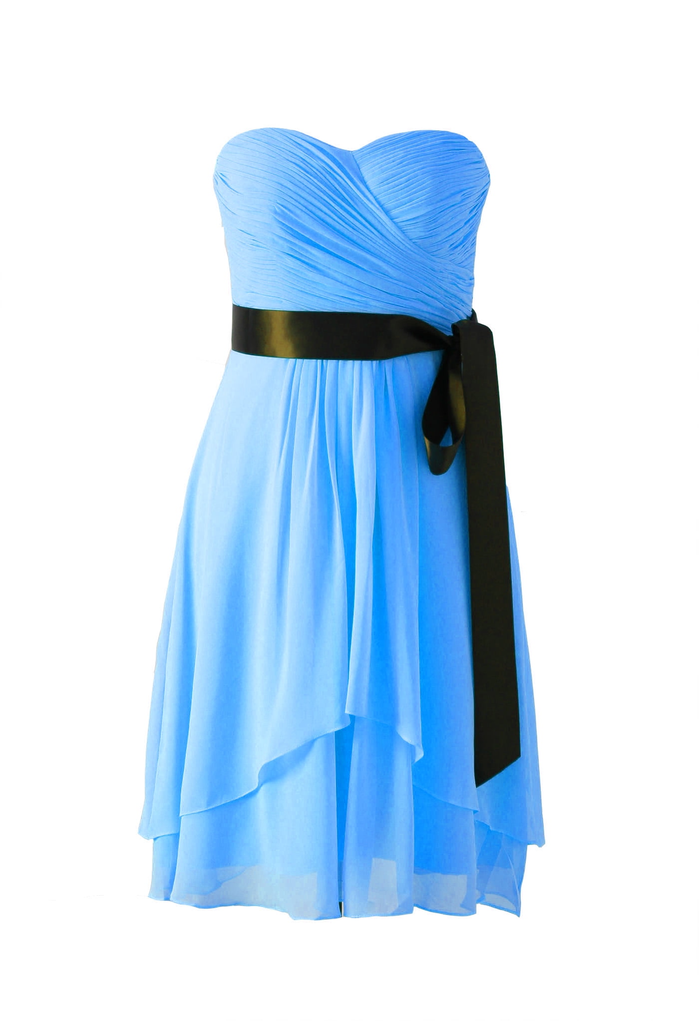 walmart blue dress