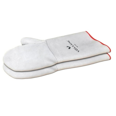 

Vollum High Heat Leather Oven Mitts Resistant to 572F - 17