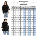 thumbnail image 4 of SpringTTC Women's Plus Size Printed Tops Racerback Casual Loose Fit Blouse, 4 of 4