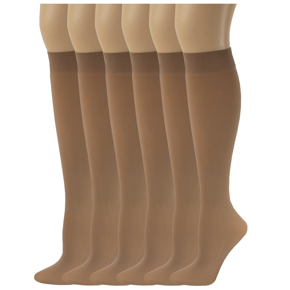 Sumona Sumona 6 pairs Pack Women Opaque Spandex Queen Size Trouser