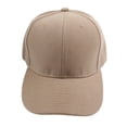 thumbnail image 2 of Gorra de Baloncesto con Visera Unisex Deporte Al Sombrero para para golf con Causal unico Marrón claro BLESIY Sombrero de sol liso al aire libre, 2 of 5