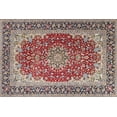 thumbnail image 1 of Ahgly Company Machine Washable Indoor Rectangle Traditional Tan Brown Area Rugs, 4' x 6', 1 of 7