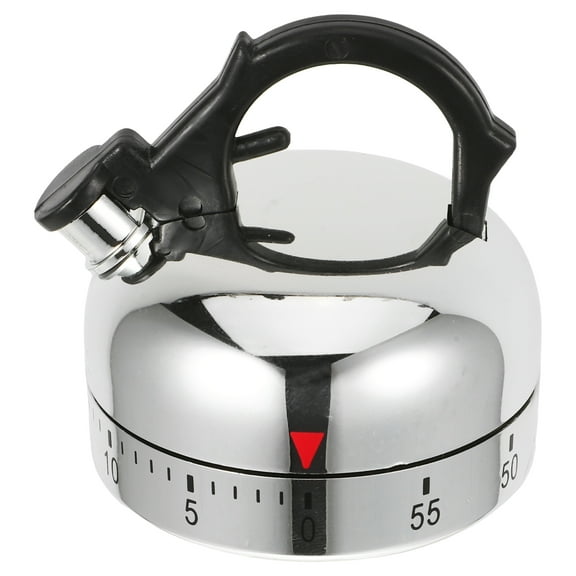 Funny Kitchen Timer Timers for Cooking Cute Milk Bottle Student Silver