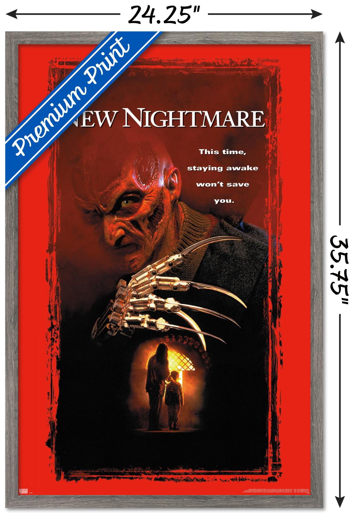 New Nightmare - One Sheet Wall Poster, 22.375" x 34" Framed