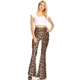 thumbnail image 2 of SWEETKIE Boho Flare Pants, Elastic Waist, Wide Leg Pants for Women, Solid & Printed, Stretchy and Soft, 2 of 7