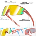 thumbnail image 3 of Gafas de Sol Infantiles Wapreta UV400 Gafas Deportivas 3 PACK (Blanco+Rojo+Azul), 3 of 6