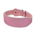 thumbnail image 3 of Fitness Weightlifting Belt Gym Strength Training Waist Support Women and Men Pink Purple Workout Protect Crossfit Waist Belts (PURPLE,S (waist 60-80cm)), 3 of 6