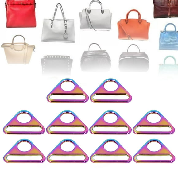 10 Adjustable Buckle, Zinc Alloy Luggage Accessories, Small Portable Purse Hardware, for Leather Craft, Belts, Ribbons, Wallets