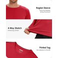 thumbnail image 3 of SHIQI-Men's Rash Guard UPF 50+ Sun Protection Clothing Long Sleeve T-Shirts for Men Quick Dry SPF UV Swim Tees Shirts, 3 of 4