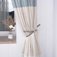 thumbnail image 2 of Cortina Abrazadera de Retención de Gancho para Cortinas de Metal Decoración Moderna - Gris Sunnimix Par de retención de la cortina de la ventana, 2 of 5