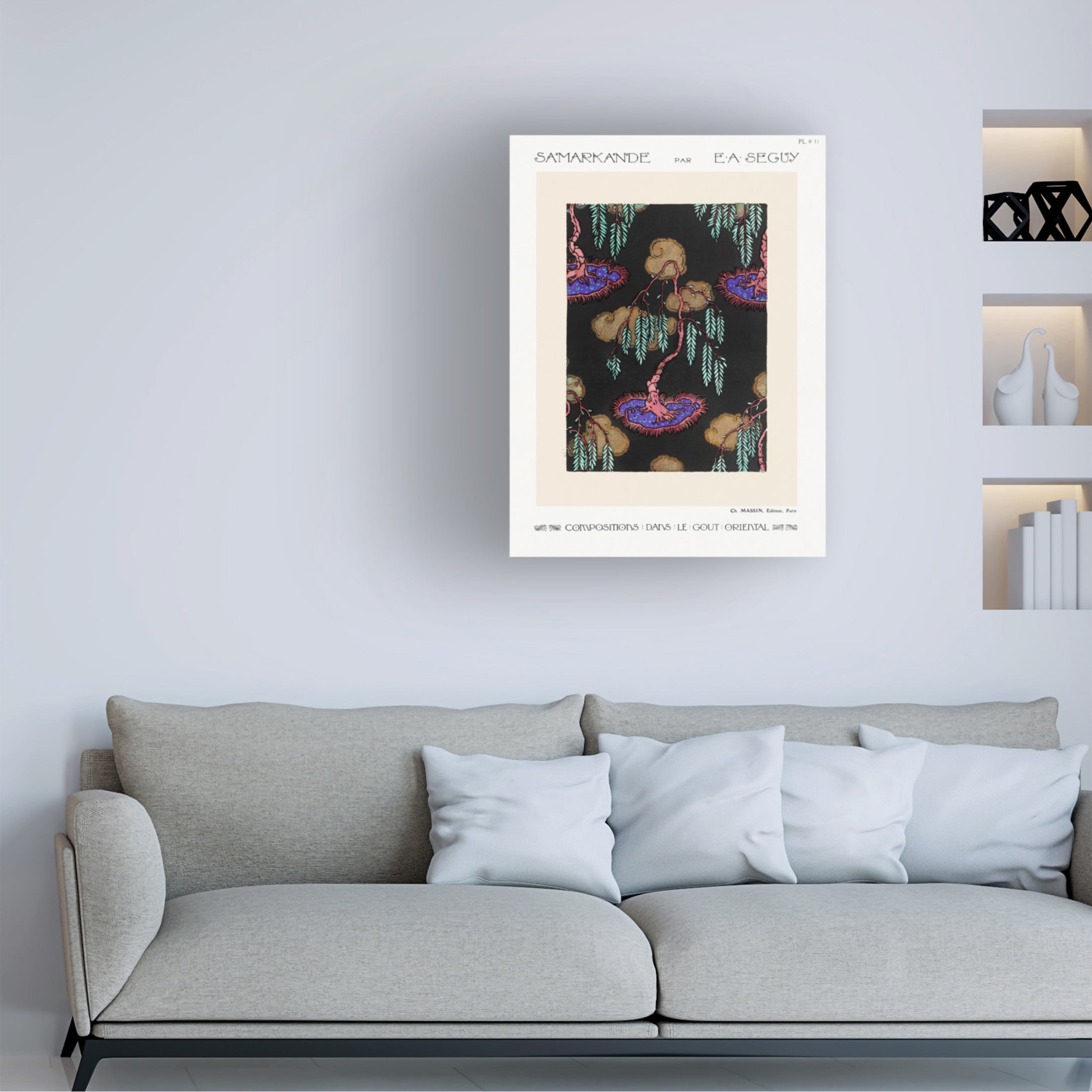 Trademark Fine Art Pictufy Samarkande 11 Canvas Wall Art